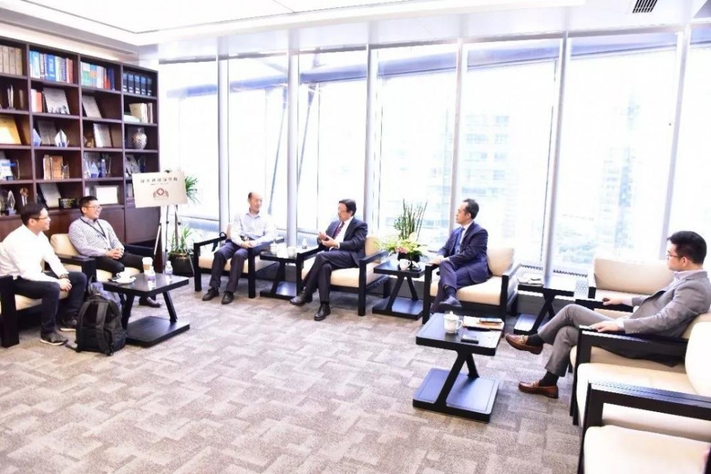 上海浦东国际金融学会拜访上海市锦天城律师事务所